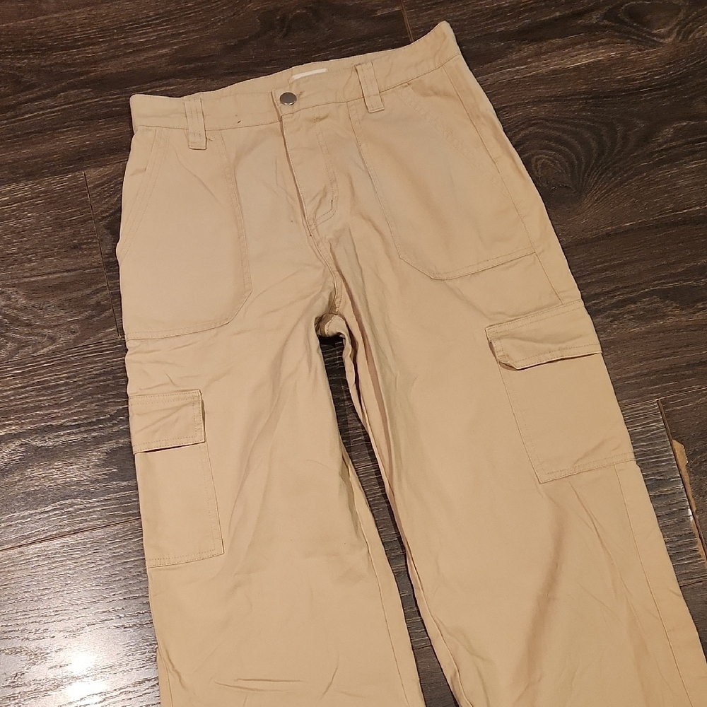 ❤️ ALTAR'D STATE HIGH RISE WIDE LEG UTILITY PANTS, MEDIUM - Picture 4 of 7
